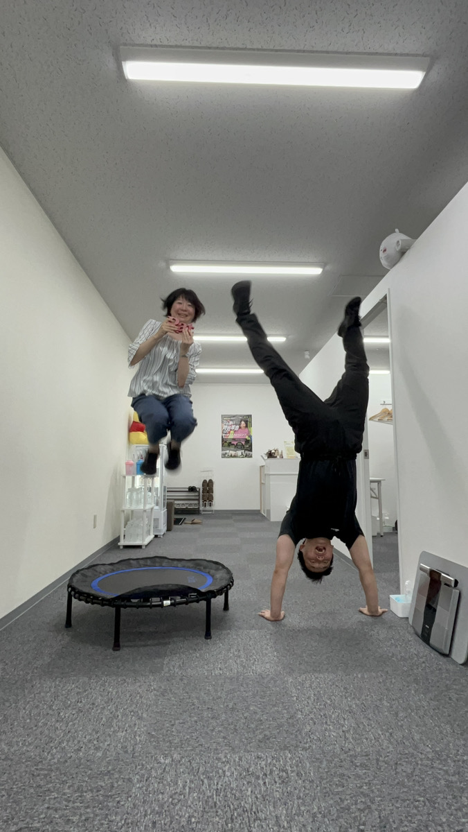 パーソナルジムRat京都四条店 マンツーマントレーニングの様子1