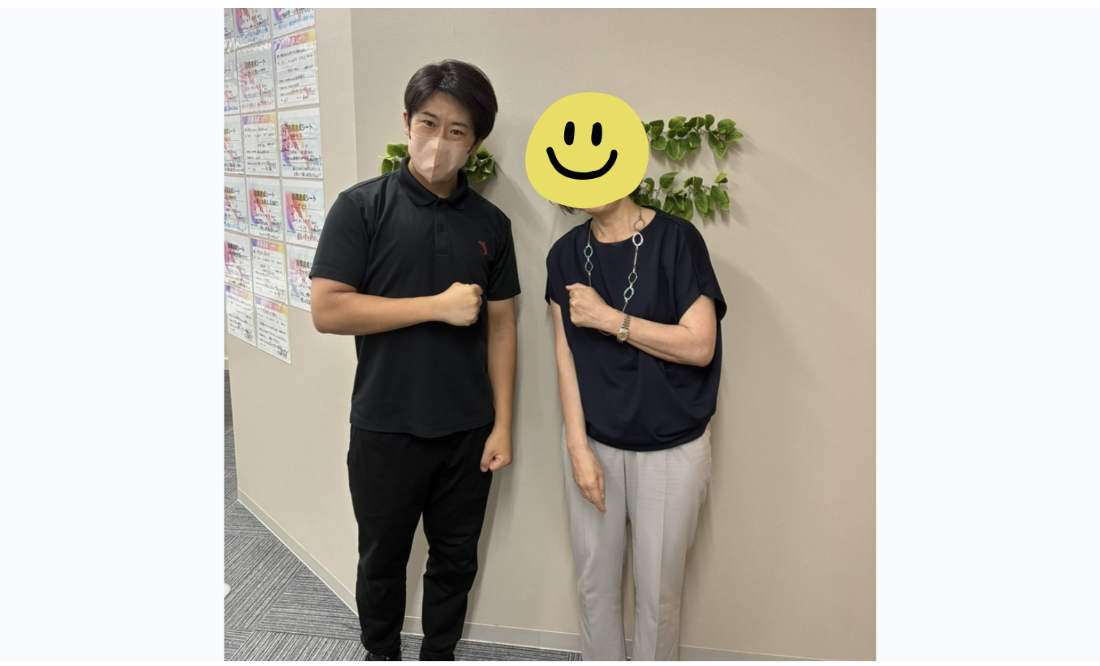 【恵比寿店】50代驚異の-10kg！腰痛があっても開始1ヶ月で劇的変化を実感、みるみる健康に！