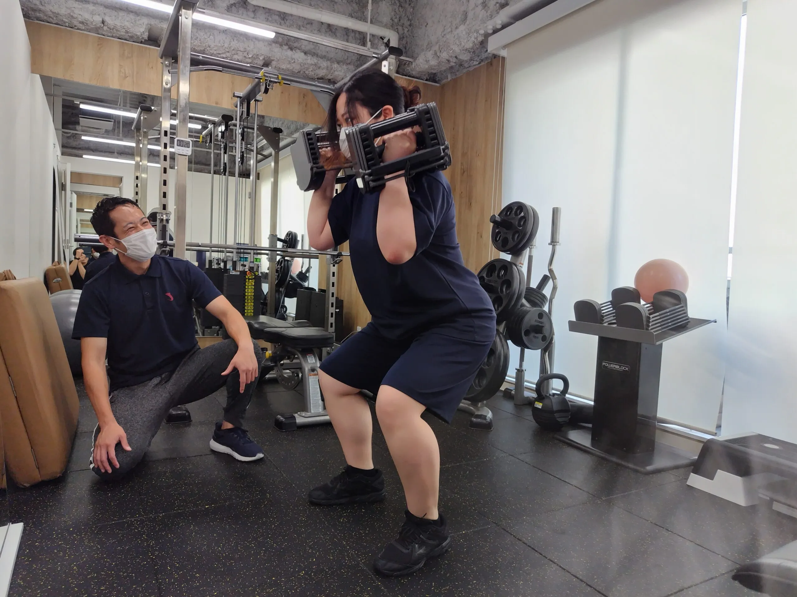 川崎パーソナルジムRat トレーニング風景1