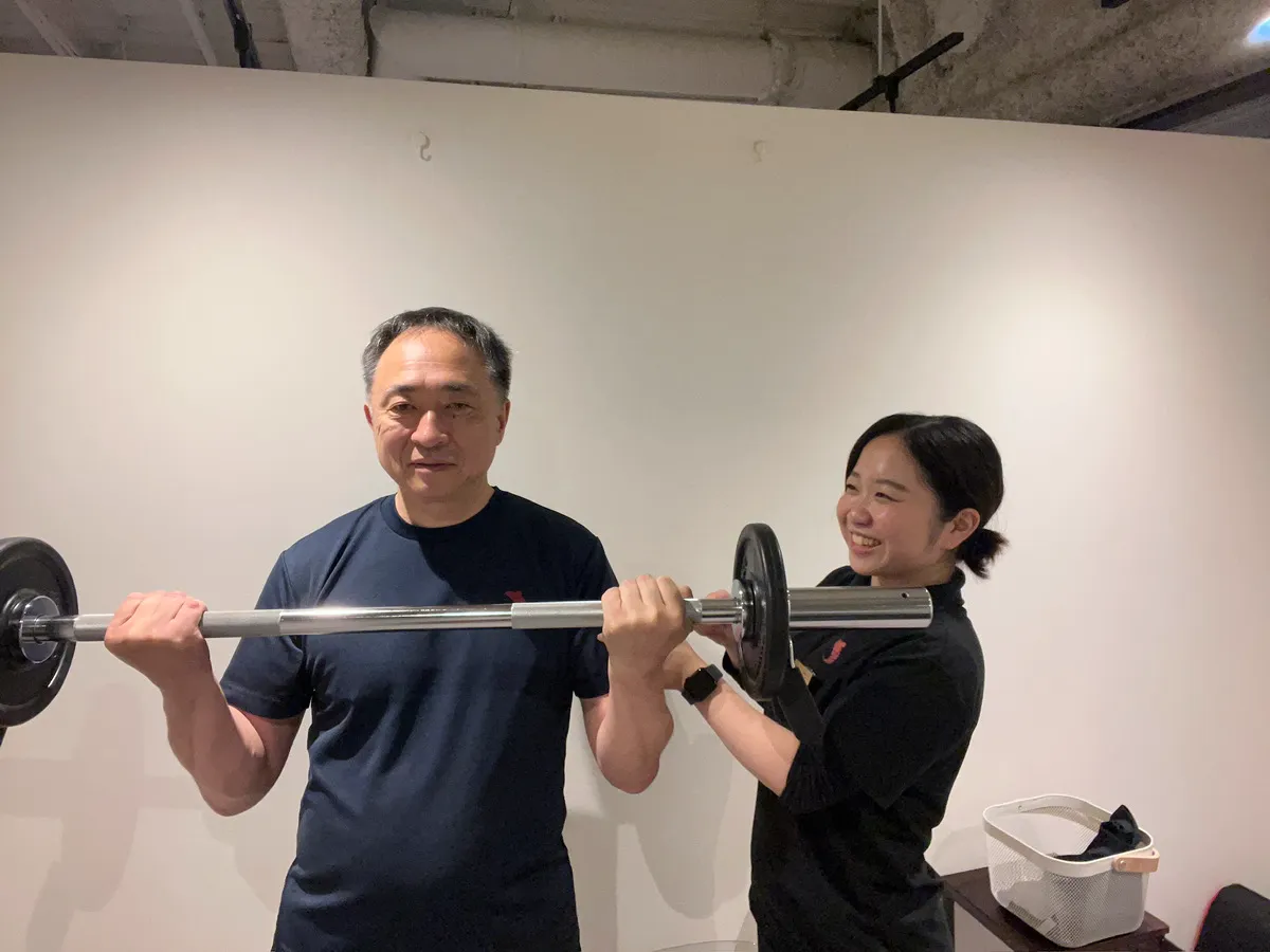 札幌パーソナルジムRat トレーニング風景1