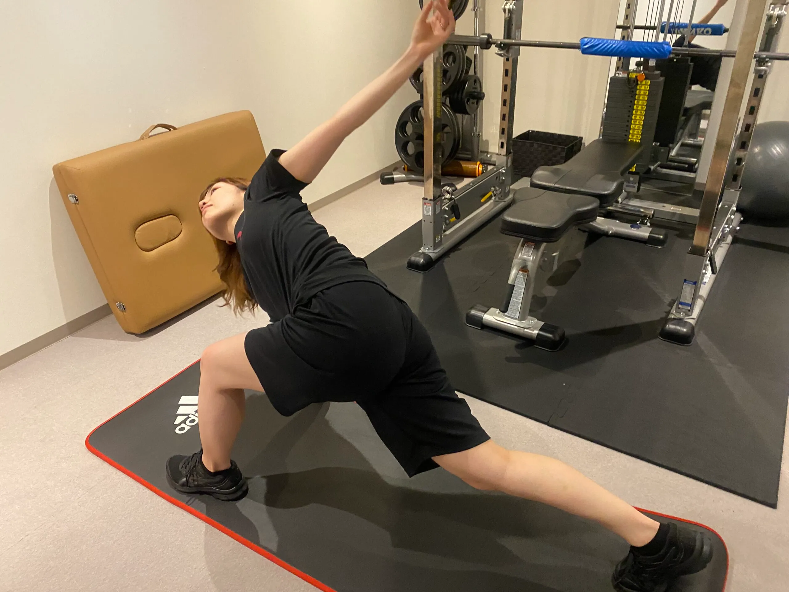 パーソナルジムRat札幌店でのトレーニング風景1