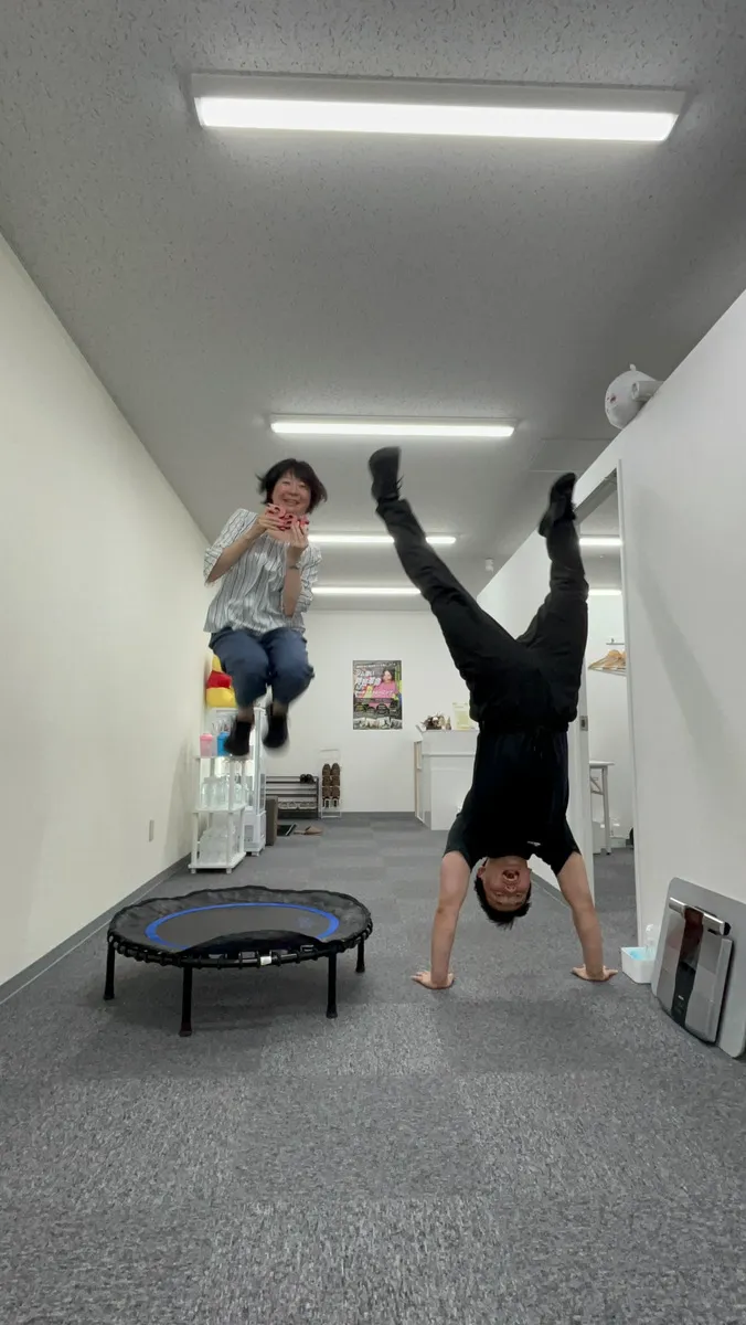 パーソナルジムRat京都四条店 楽しいトレーニングの様子2