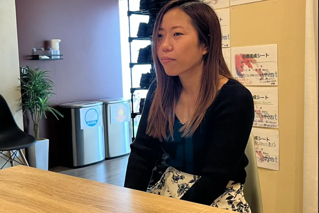 H.Nさんのトレーニング風景2