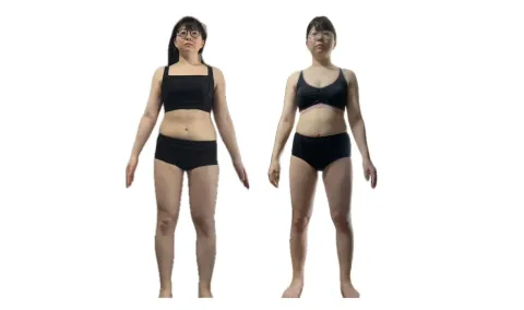 パーソナルジムRat京都四条店 ダイエット前のビフォー写真