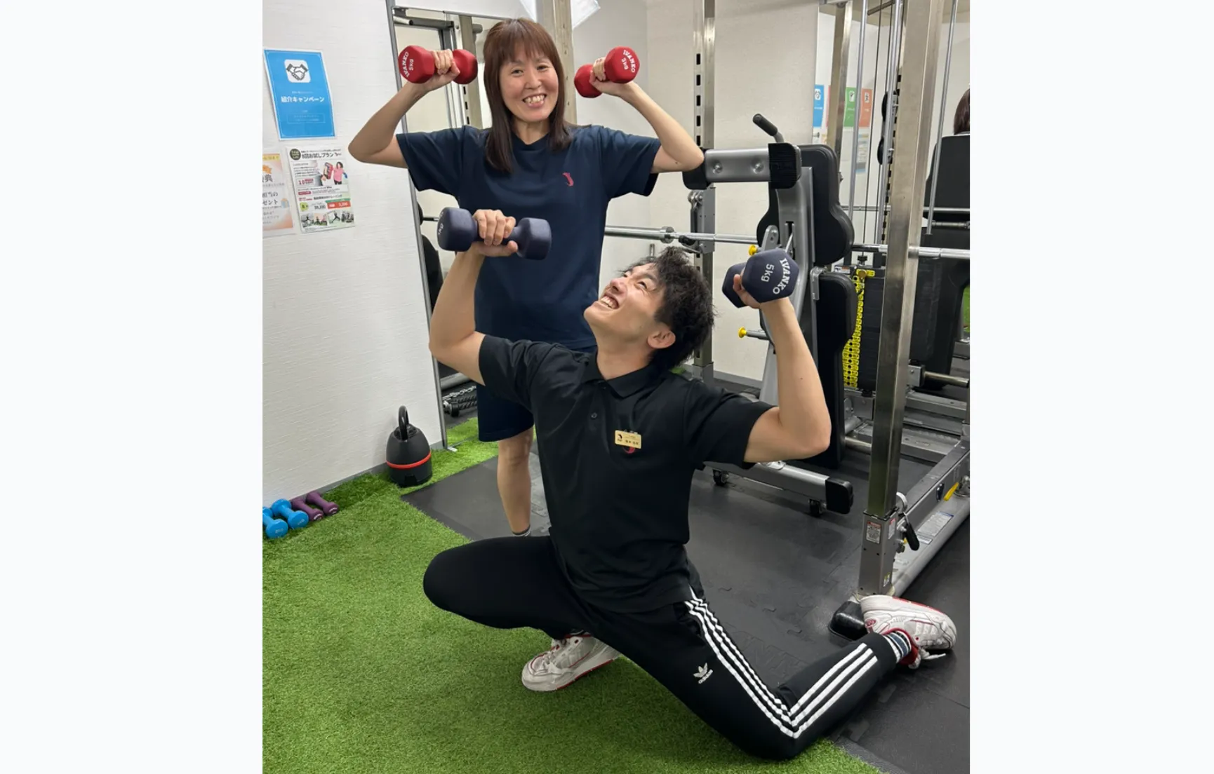 パーソナルジムRat名古屋栄店でのトレーニングの様子2