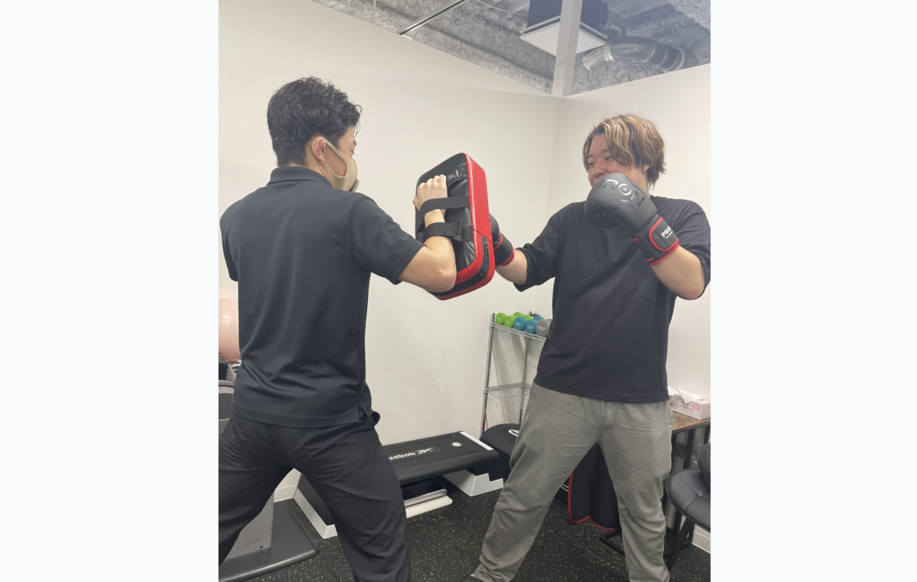 川崎パーソナルジムRat トレーニング風景2