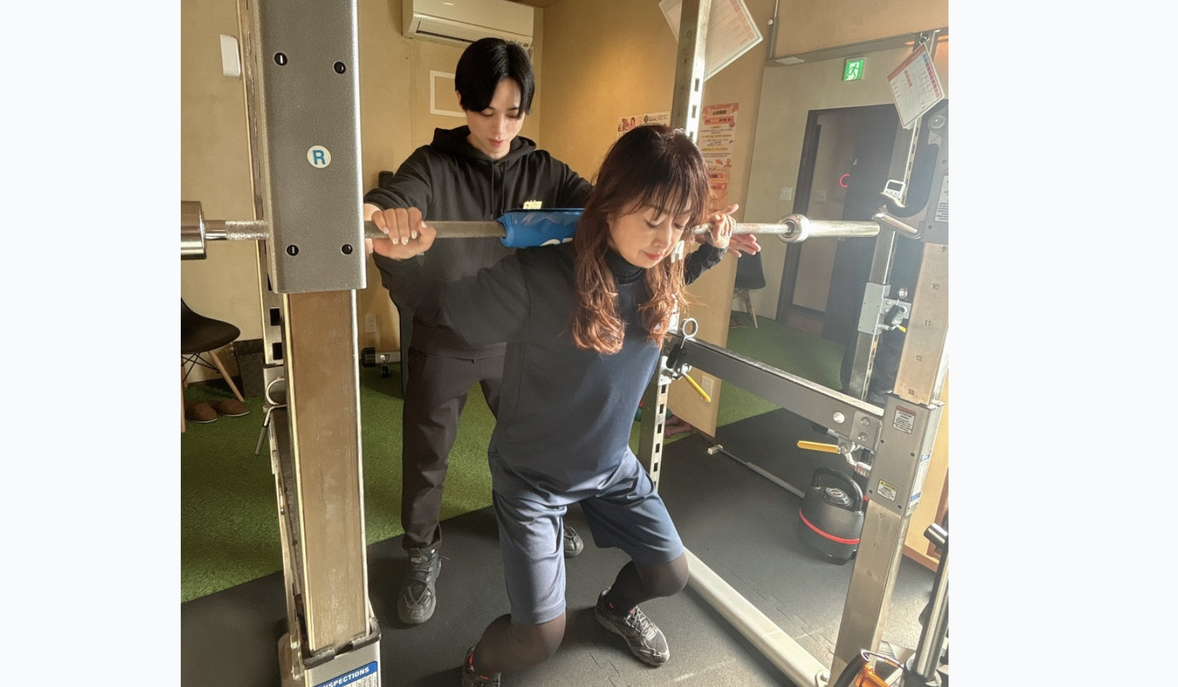 名古屋栄パーソナルジムRat トレーニング風景1