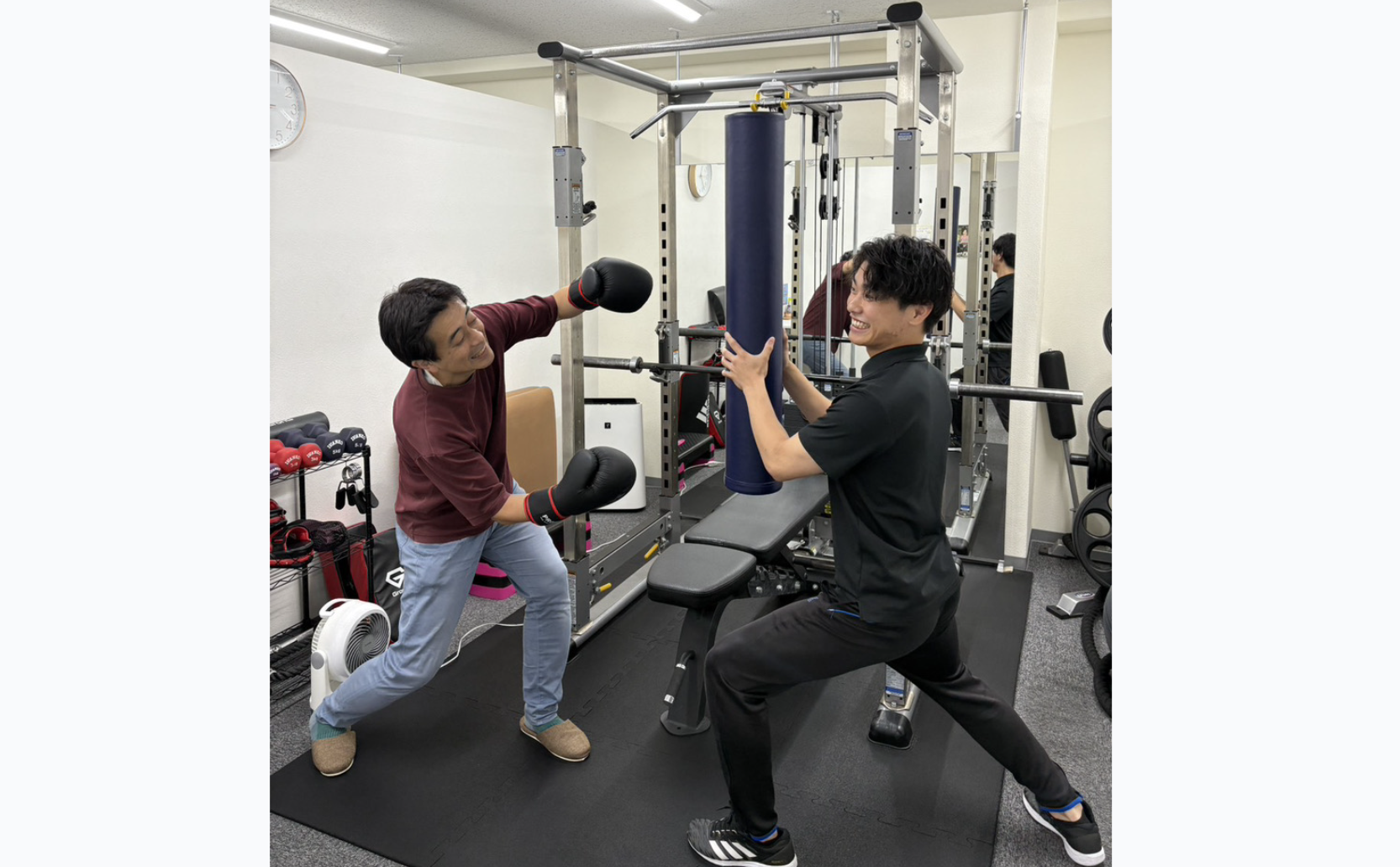 京都四条パーソナルジムRat トレーニング風景1